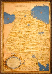 Karta över Armenien